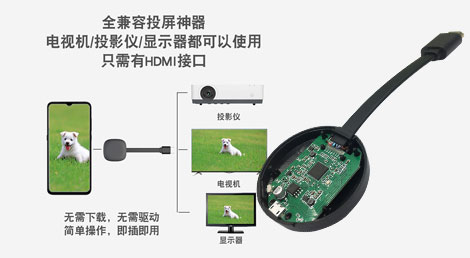 无线投屏模块方案